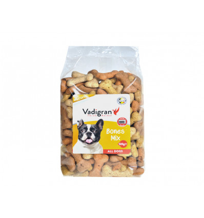 snack hond biscuits bones mix 500g