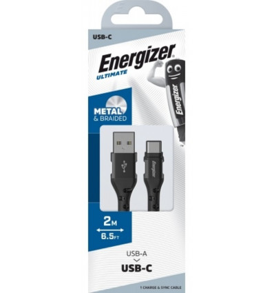 energizer cable usb-c braided and metal