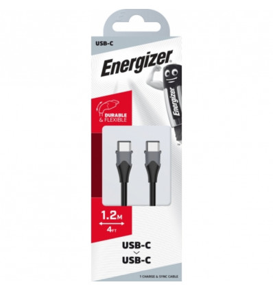 energizer cable usb-c/c 2.0 bicolor 1.2m