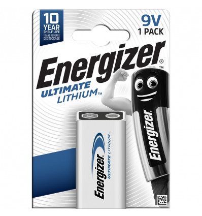 energizer ultimate lithium 6lr61 9v