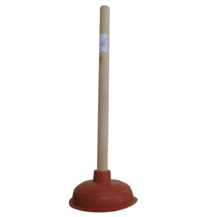 pompontstopper 145mm houten steel