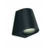 virga wand lantaarn zwart 1x3w selv