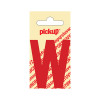 plakletter nobel 60mm rood w