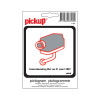 pictogram 10x10cm camerabew wet belgie