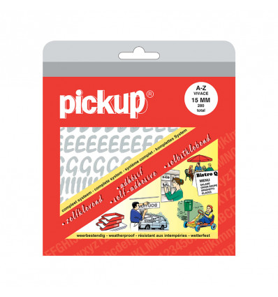 Letterboek Vivace zilver 15 mm