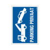 Bord Parking privaat