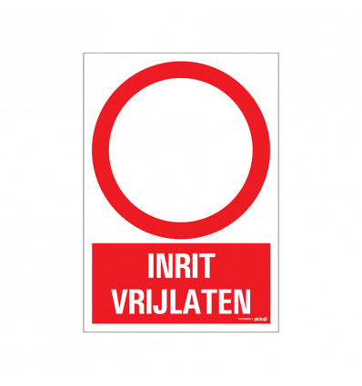 Bord Inrit vrijlaten