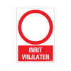 Bord Inrit vrijlaten