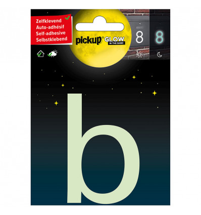 Glow in the dark Letter b