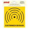 Sticker Elektronisch beveiligd