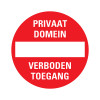 privaat domein verb toegang diam 180mm