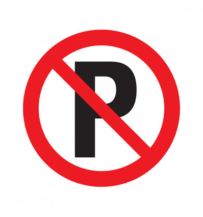 verboden te parkeren diam 300mm