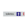 pu route alul.165x44mm toilettes heren