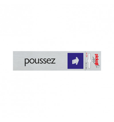 pu alul.165x44mm liggend poussez