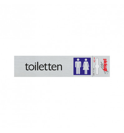 pu route alulook 165x44mm toiletten