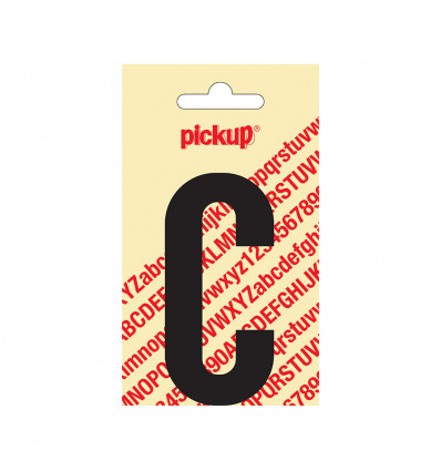 pic autoletters 090mm kap zwart c
