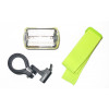 veiligheidslamp wit met houders