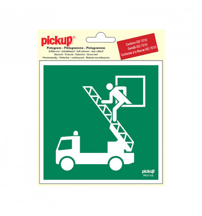 picto vinyl 15x15 reddings uitgang