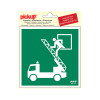 picto vinyl 15x15 reddings uitgang