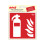 picto vinyl 15x15 brandblusser