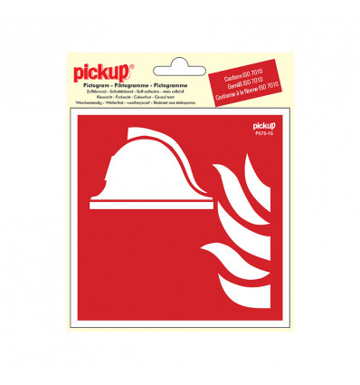 picto vinyl 15x15 brandbestrijdingsmiddelen