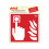 picto vinyl 15x15 brandmelder