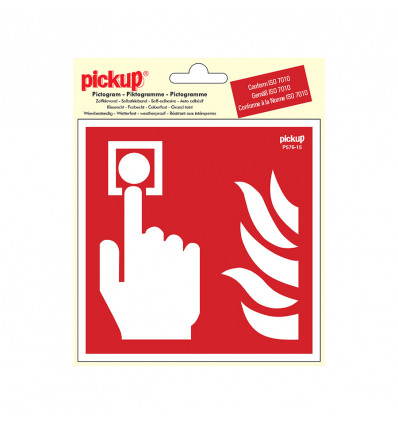 picto vinyl 15x15 brandmelder