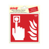 picto vinyl 15x15 brandmelder