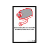 bord 180x120mm camerabewaking surveillan