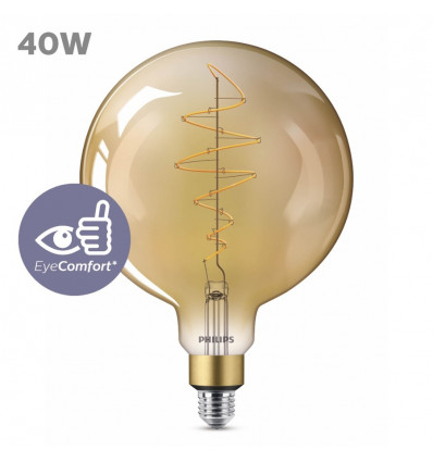 LED classic giant 40w e27 g200 gold dim