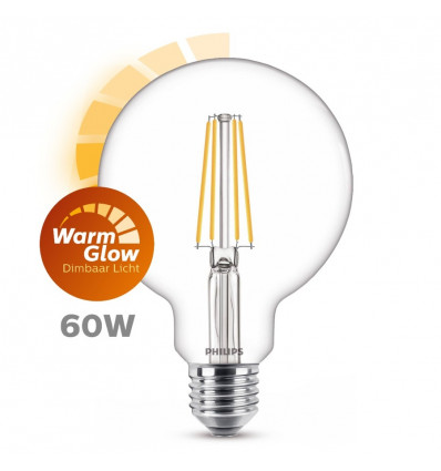 LED CLASSIC 60W G93 E27 CL WGD90 1PF/4
