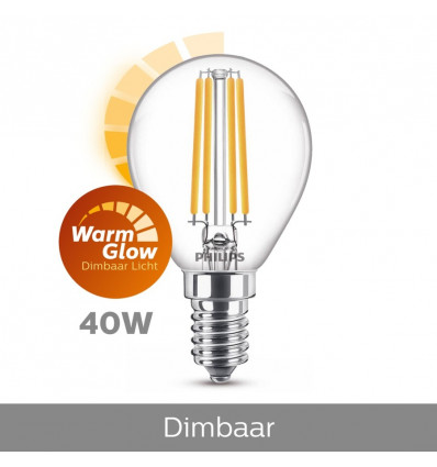 led classic 40w p45 e14 wgd90 cl srt4