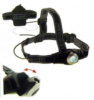 hoofdlamp 1 led 3w