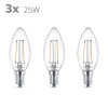 LEDClassic 25W B35 E14 WW CL ND 3PF/6