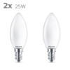 LED classic 25W B35 E14 WW FR ND 2PF/6