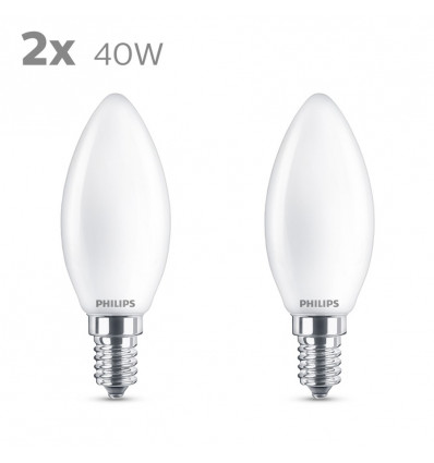 LED classic 40W B35 E14 WW FR ND 2PF/6