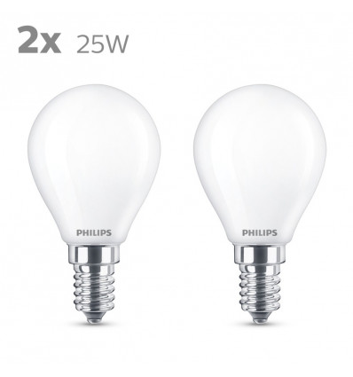 LED classic 25W P45 E14 WW FR ND 2PF/6