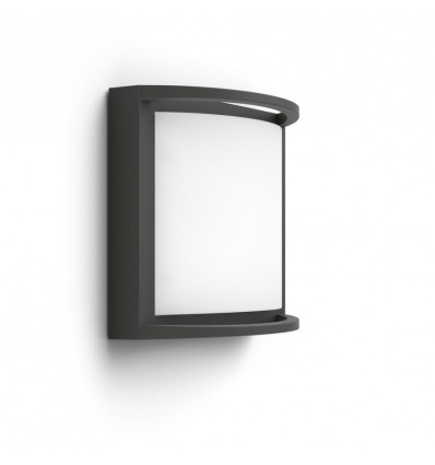 samondra wall lantern anthracite 1x12w