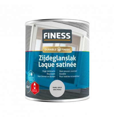 FIN ZGLLAK BI/BU 1487 parel grijs 0.75l