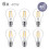 LED classic 40W A60 E27 WW CL ND 6CT/4