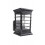 patio wand lantaarn grijs 1x60w