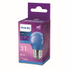 LED colored P45 E27 BLUE 1PF/6