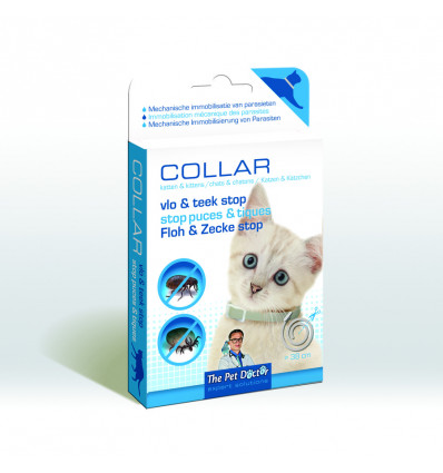 The Pet Doctor Vlo & Teek Stop Halsband Kat 38 cm