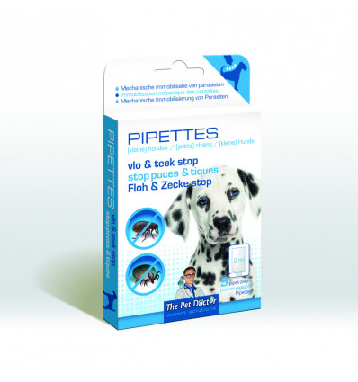 The Pet Doctor Vlo & Teek Stop Pipettes Hond
