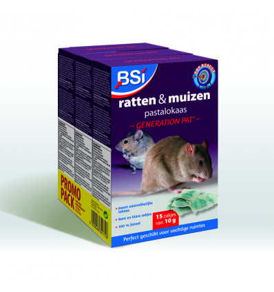 BSI Generation Pat 150 g (3x(15x10g))