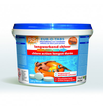 Langwerkend chloor 200 g tabl. 5 kg (4012B)