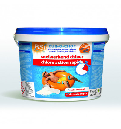 Snelwerkend chloor 5 kg (4112B) retributietaks 5