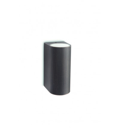 nightingale wall lantern rust 2x35w