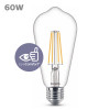 LED classic 60W ST64 E27 WW CL ND SRT4