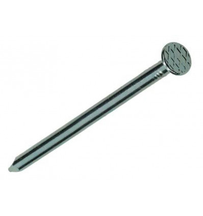 NAGEL PLATTE KOP STAAL VERZINKT 125 GR 3,5 X 70 MM